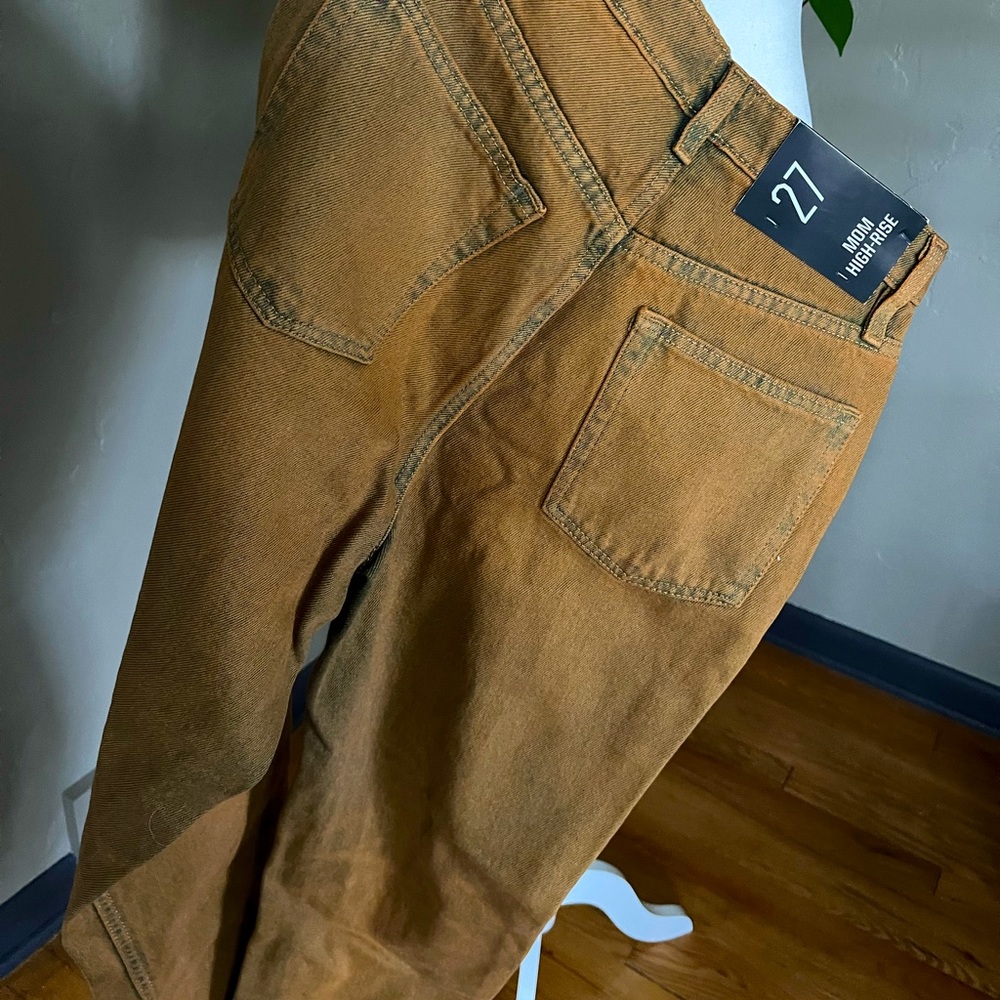 Urban Outfitters “BDG” mom high-rise bronze jeans